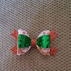 Santa Hair Bow